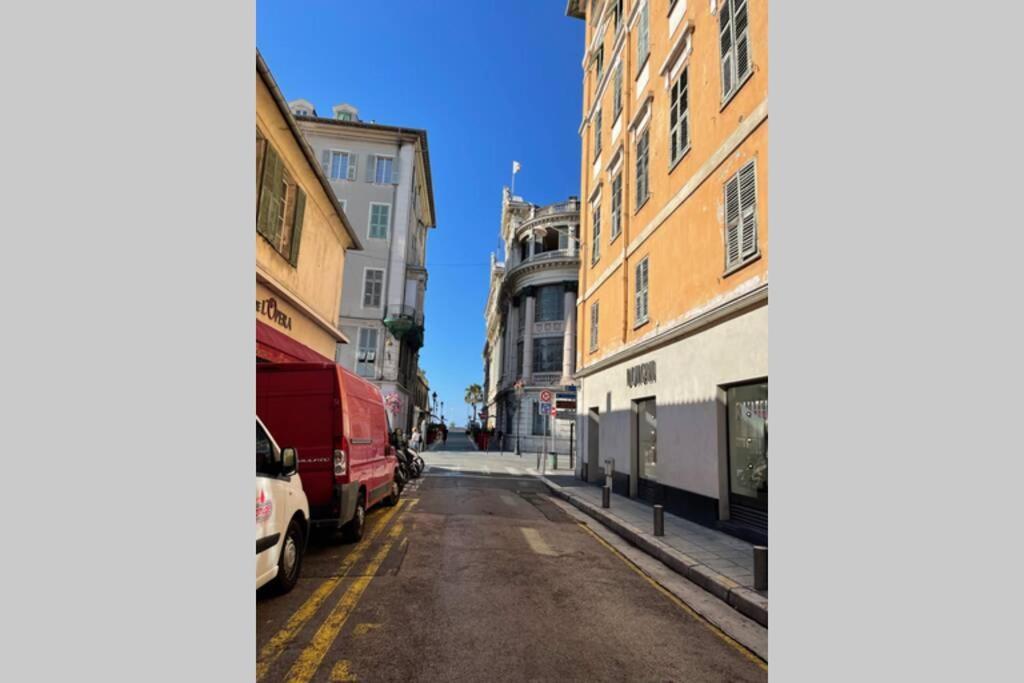 Spacious 3 Bedroom Flat Nice Center - Magnificent View-Parking Bagian luar foto