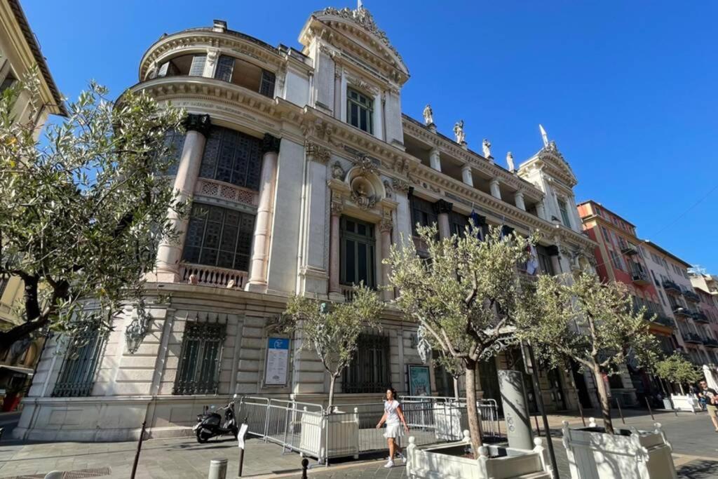Spacious 3 Bedroom Flat Nice Center - Magnificent View-Parking Bagian luar foto