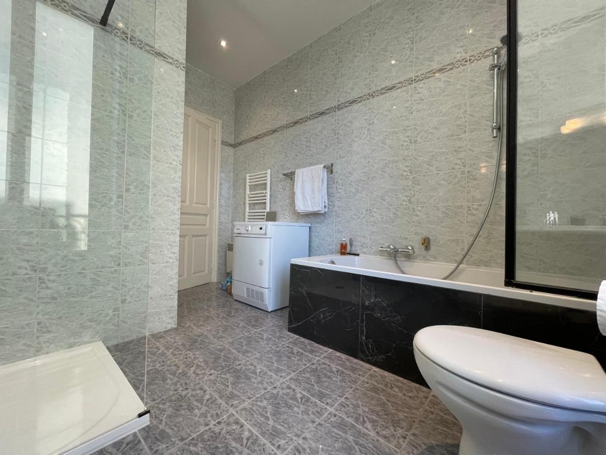 Spacious 3 Bedroom Flat Nice Center - Magnificent View-Parking Bagian luar foto
