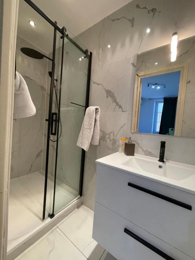 Spacious 3 Bedroom Flat Nice Center - Magnificent View-Parking Bagian luar foto