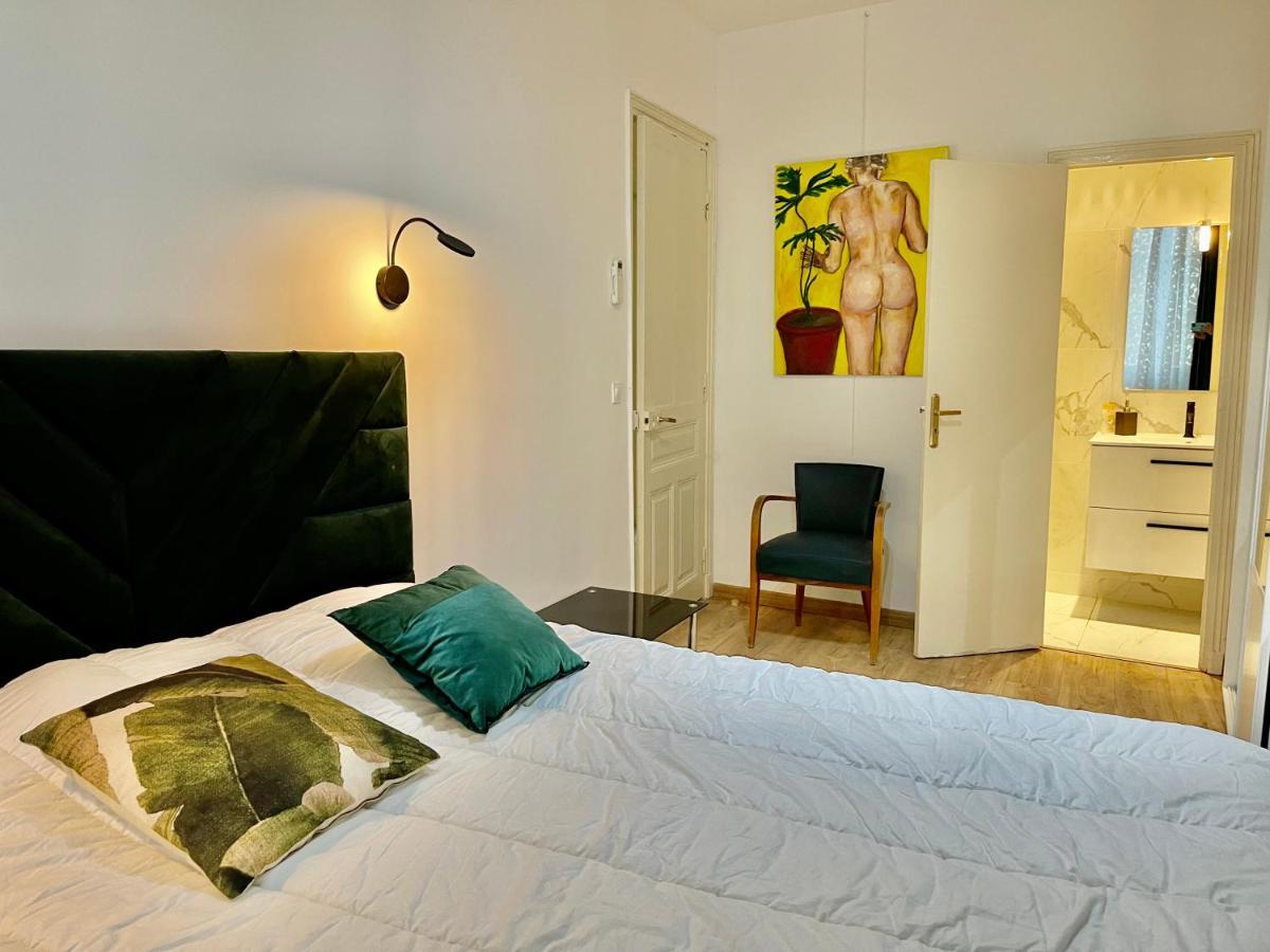 Spacious 3 Bedroom Flat Nice Center - Magnificent View-Parking Bagian luar foto