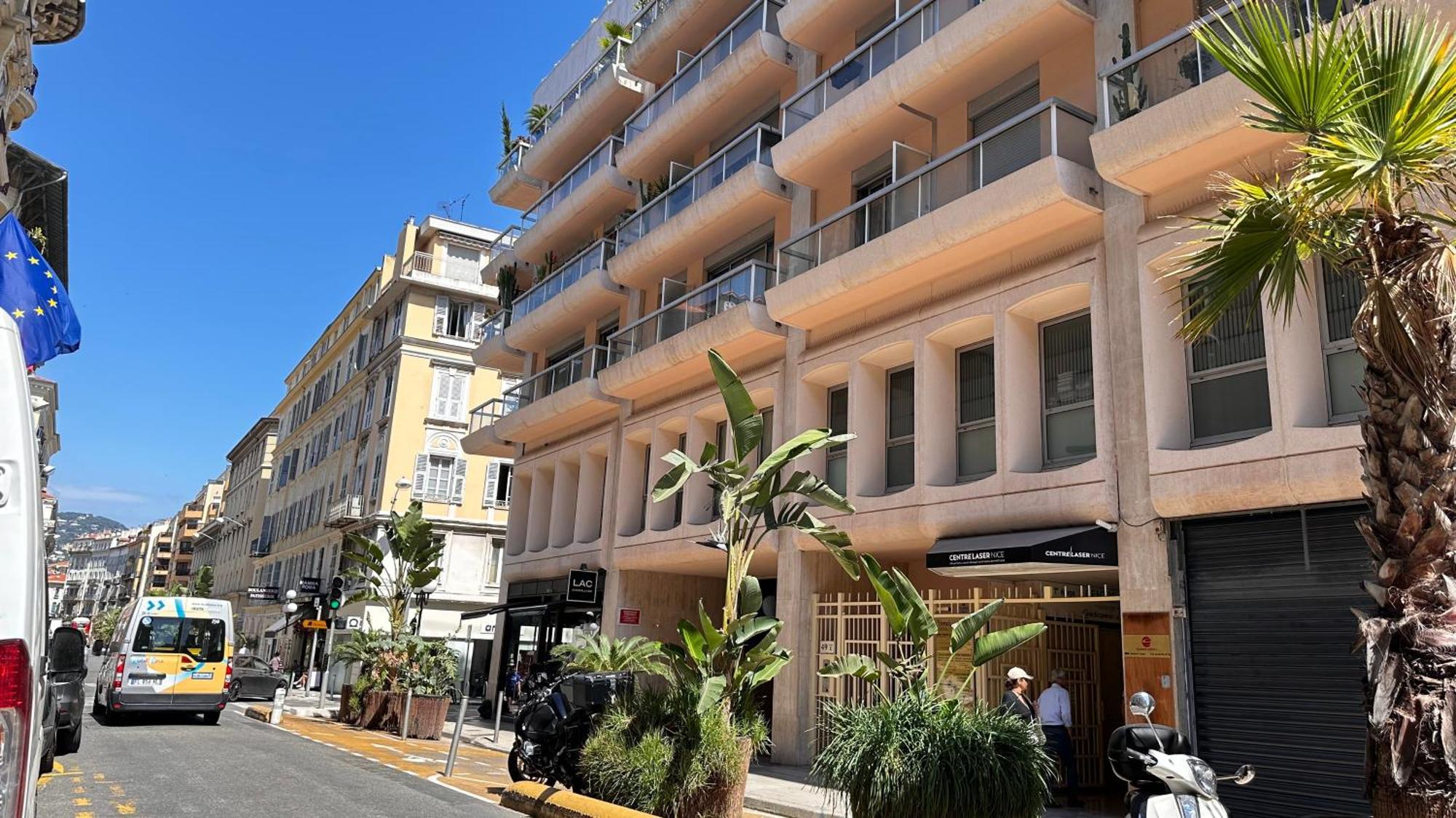 Spacious 3 Bedroom Flat Nice Center - Magnificent View-Parking Bagian luar foto