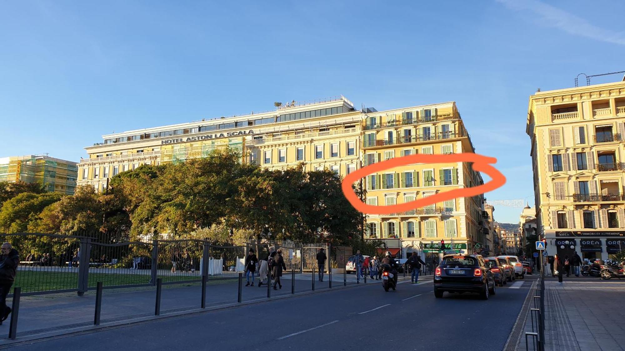 Spacious 3 Bedroom Flat Nice Center - Magnificent View-Parking Bagian luar foto